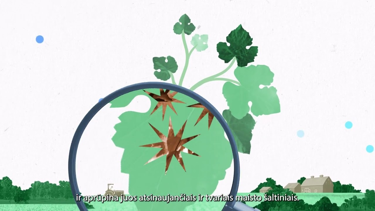 Biologinių produktų prie&scaron;akyje