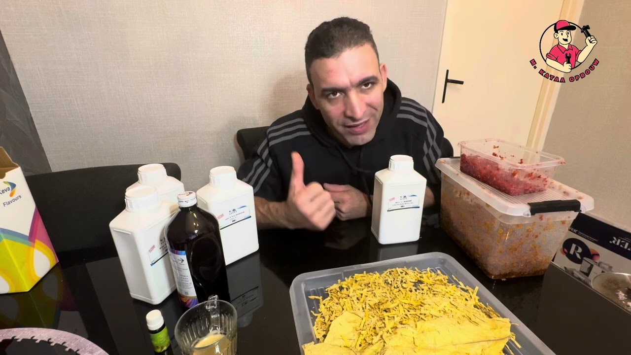 طريقة صناعة معسل الاركيلة ( أنواع النكهات) الجزء الثاني