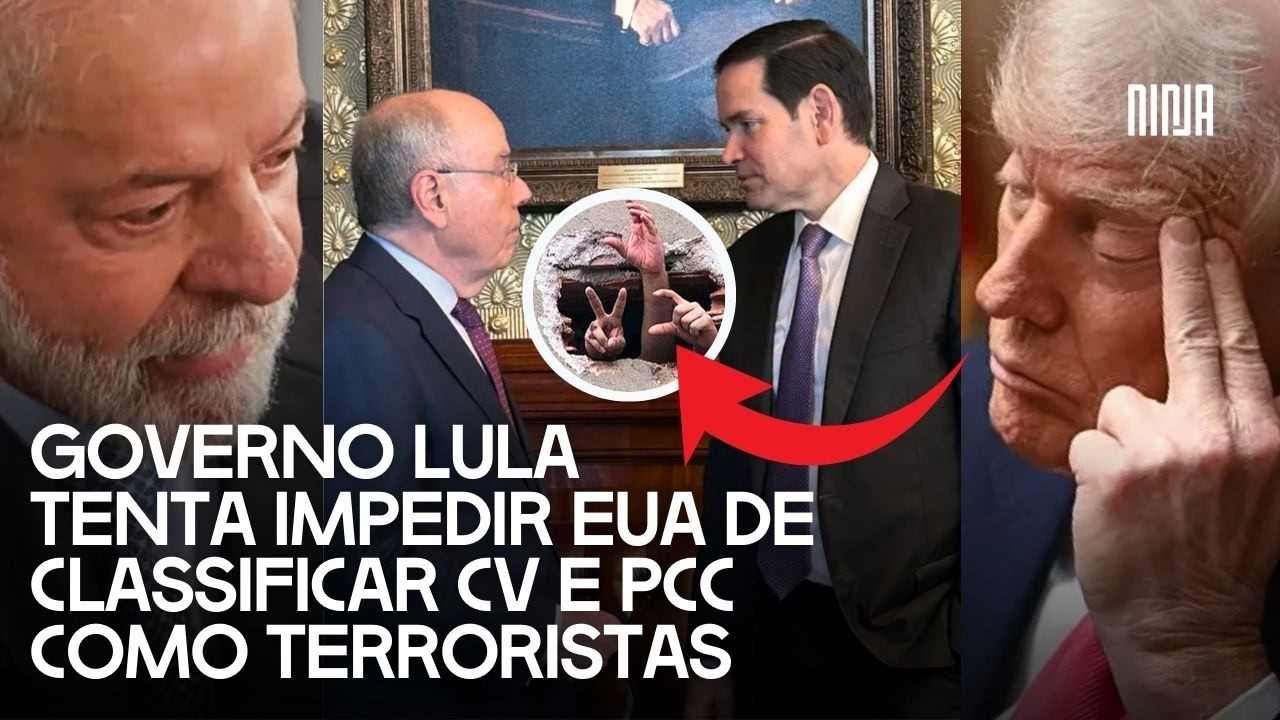 💢Trump tenta classificar PCC e CV como terroristas e Governo Lula reage com firmeza💢