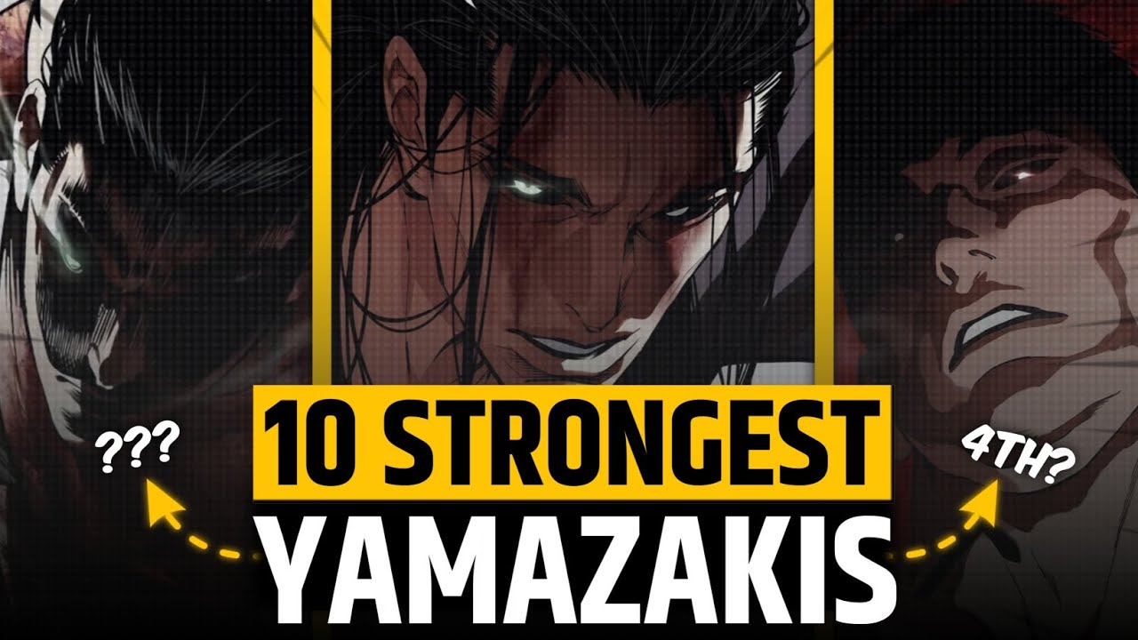 Top 10 Strongest Yamazakis In Lookism | Strongest Yamazakis In Lookism || #lookism