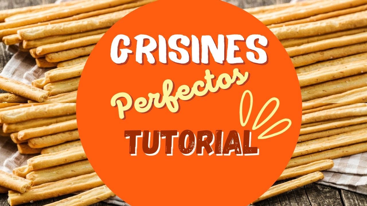 Como hacer GRISINES en CASA? 👉👉rendidores y econ&oacute;micos