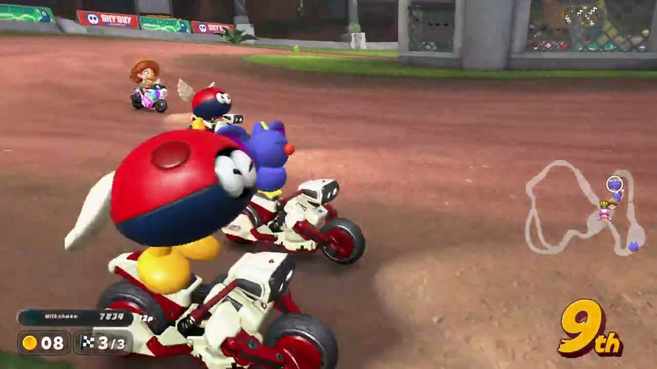 competitive mario kart mogi time