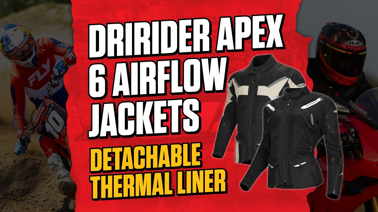 Dririder APEX 6 Airflow Jacket - AMX Product Insights with Riana Crehan
