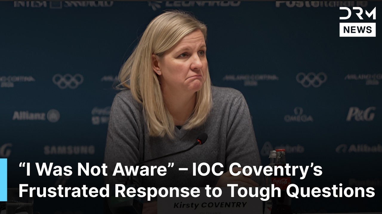 “Maybe Someone Needs to Be Dismissed” – IOC President Caught Off-Guard in Milan | DRM News | AD1F