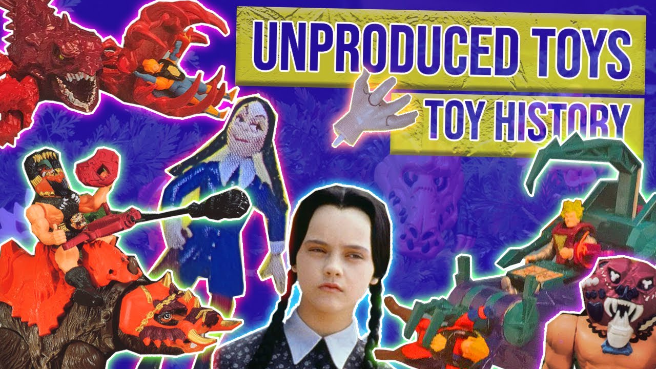 Unproduced Toys - Tribes, Sky Commanders, The Addams Family -  TOY HISTORY #48