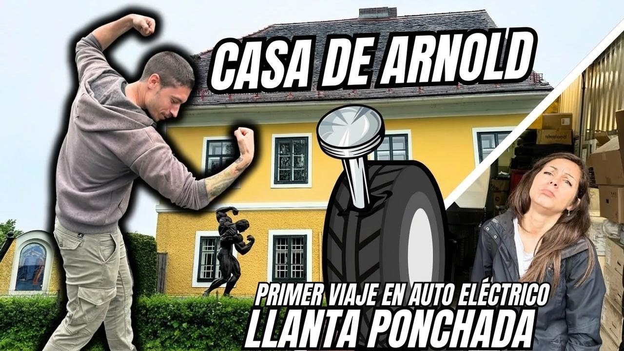 Mi desastroso viaje en auto eléctrico rumbo a la casa de Arnold Schwarzenegger
