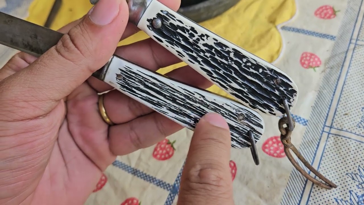 Saiba a diferença entre um canivete original corneta, e uma réplica mal feita ! 
