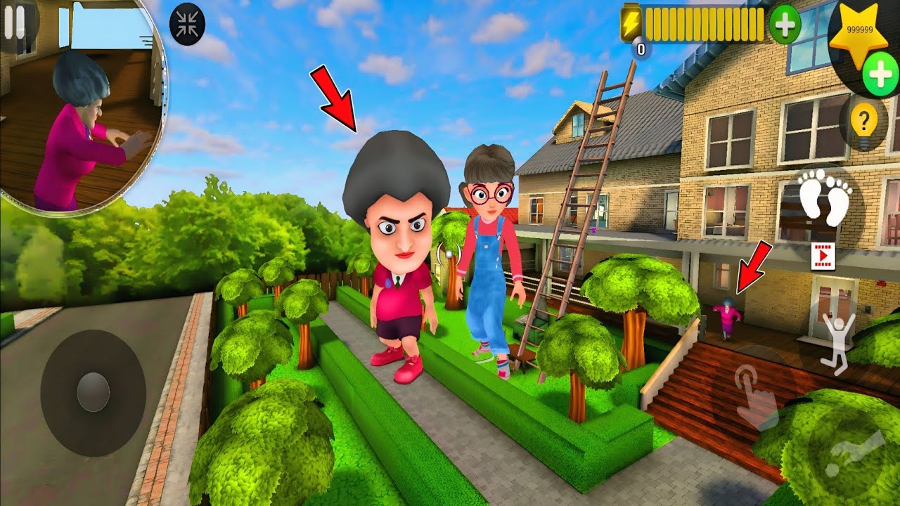 Giant Baby Miss T & Tani Escape the House! Scary Teacher 3D New Chapter Update