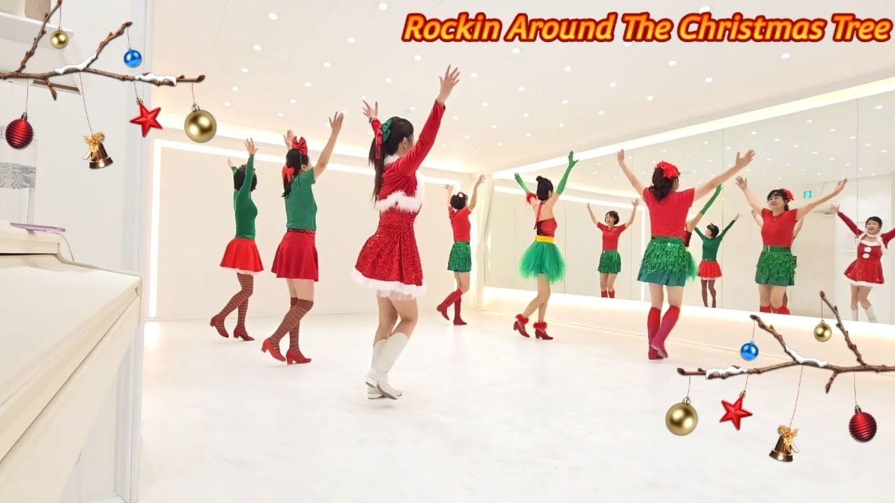 Rockin Around The Christmas Tree linedance