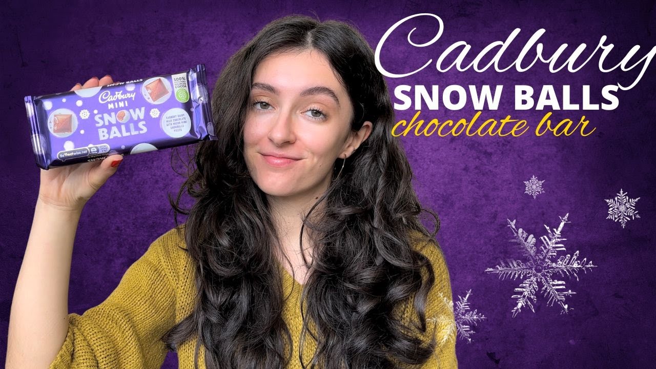 whose idea was this?? - Cadbury Mini Snow Balls chocolate bar review