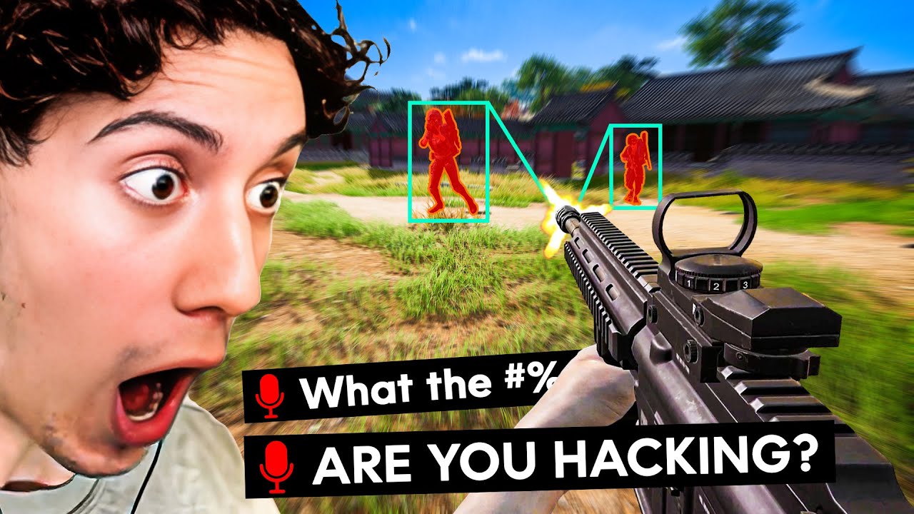 PUBG, But they think I'm Hacking...