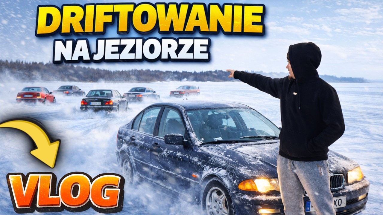 DRIFTOWANIE BMW PO JEZIORZE 🤩 VLOG