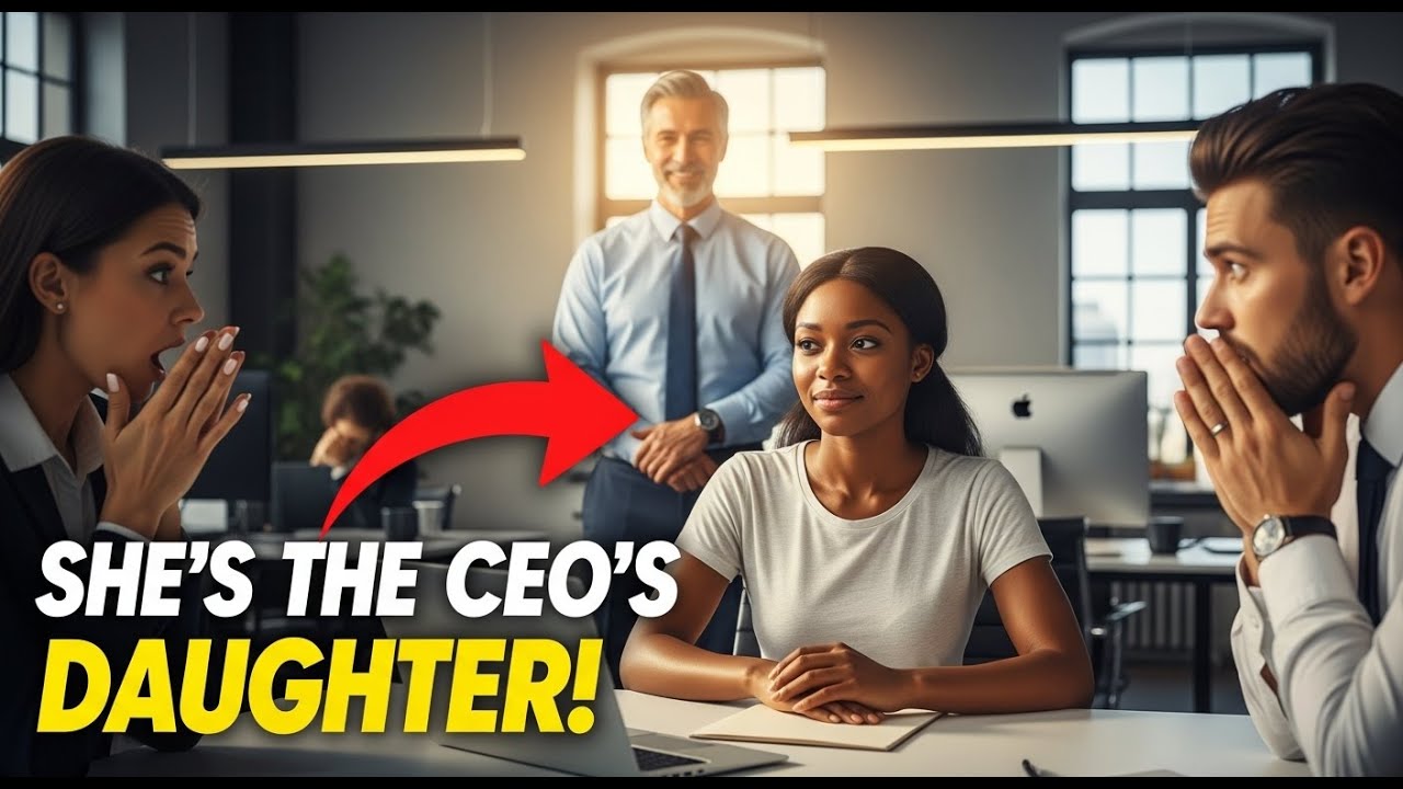 She Wore Plain Clothes… No One Knew She Was The CEO’s Daughter | Emotional Moral Story