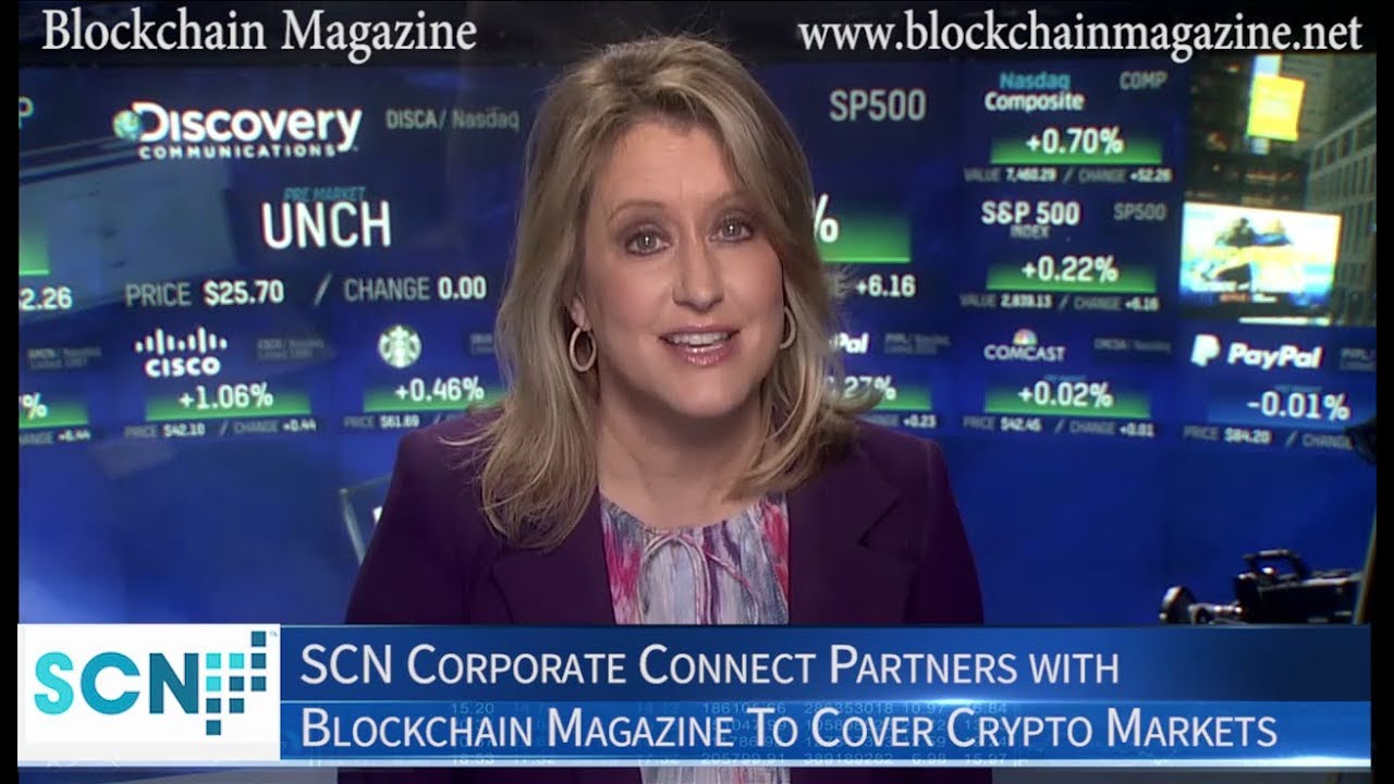 SCN Corporate Connect Partners with Blockchain Magazine to Extend Coverage of Crytptocurrency Market