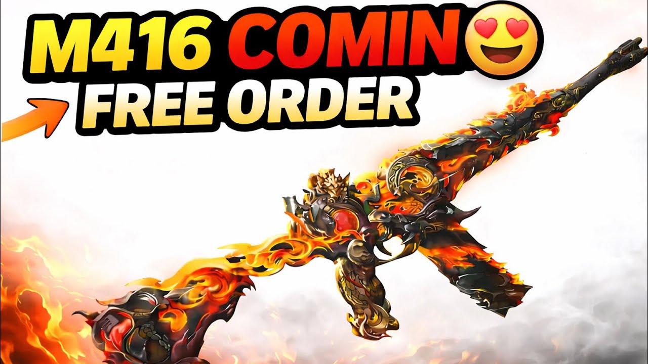 Free order m416 coming pubg mobile 4.2 update 