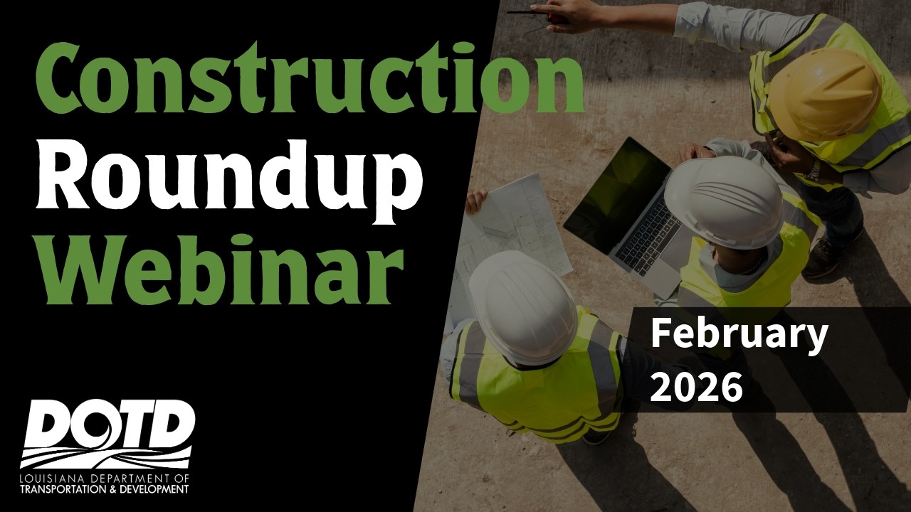 February 26 Construction Roundup Webinar