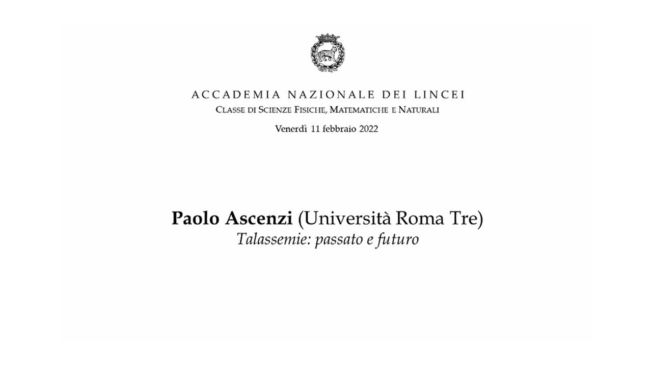 Talassemie: passato e futuro