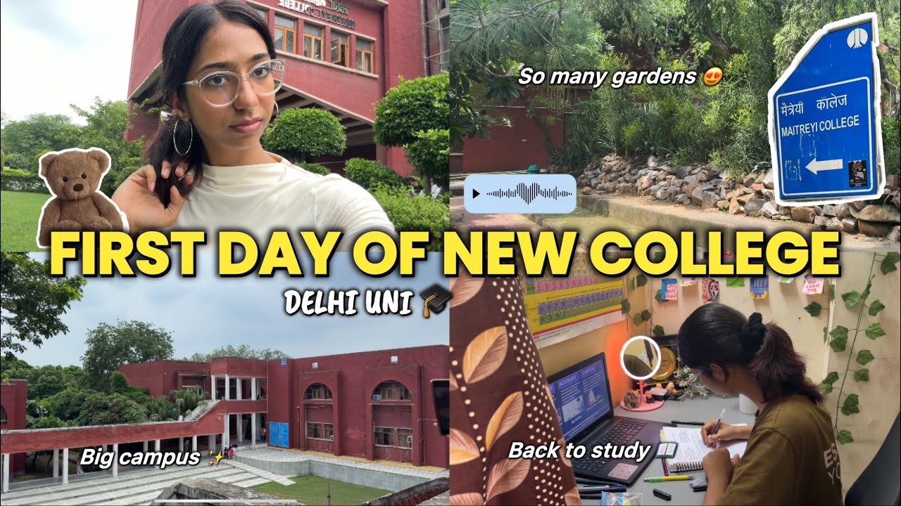 Campus Visit at Maitreyi College, Delhi University 🌸🎓