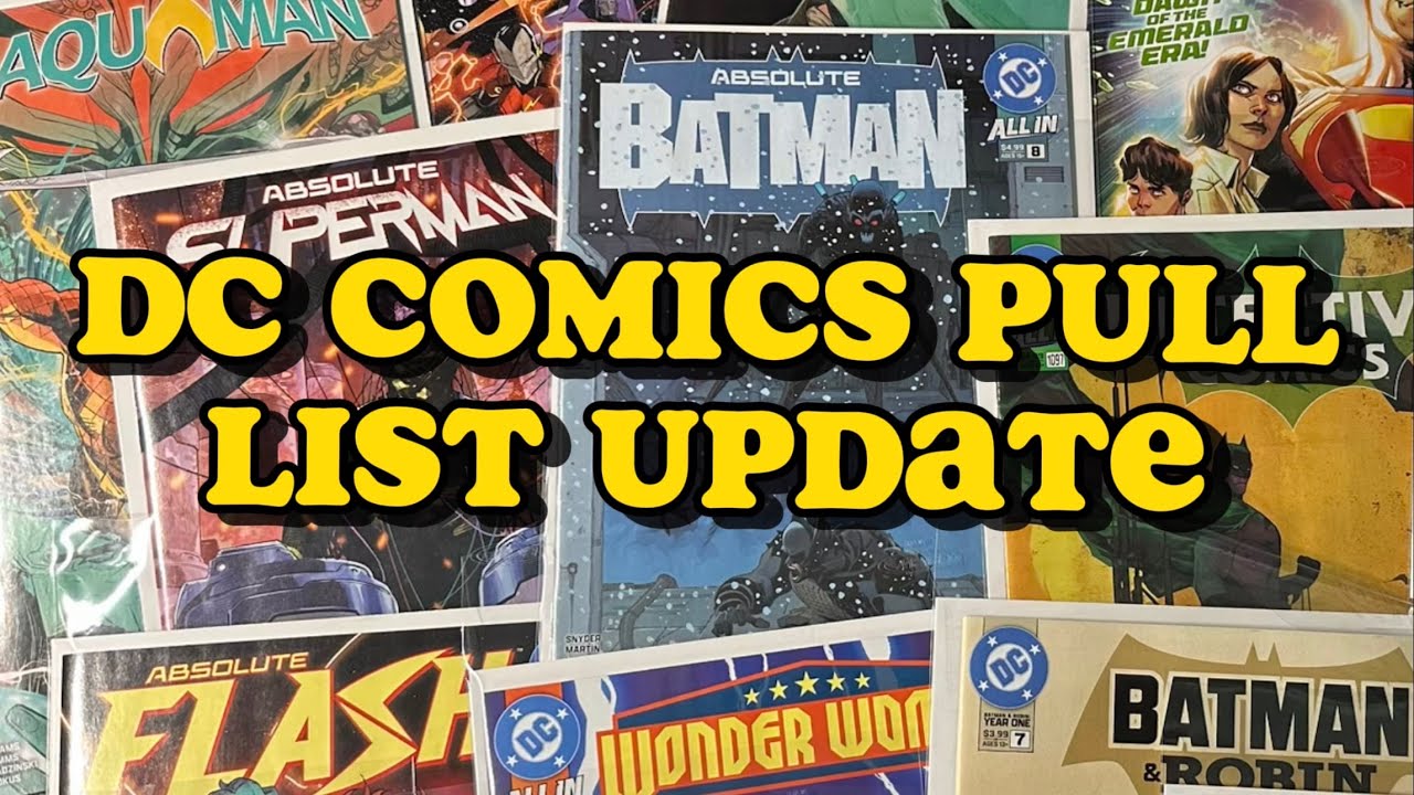 My DC Comics Pull List June 2025