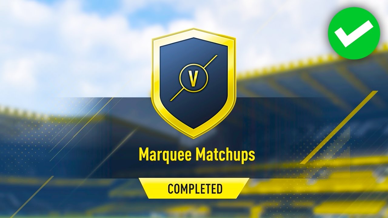 MARQUEE MATCHUPS SBC (9TH DEC) EASY/CHEAP - HOW TO COMPLETE!