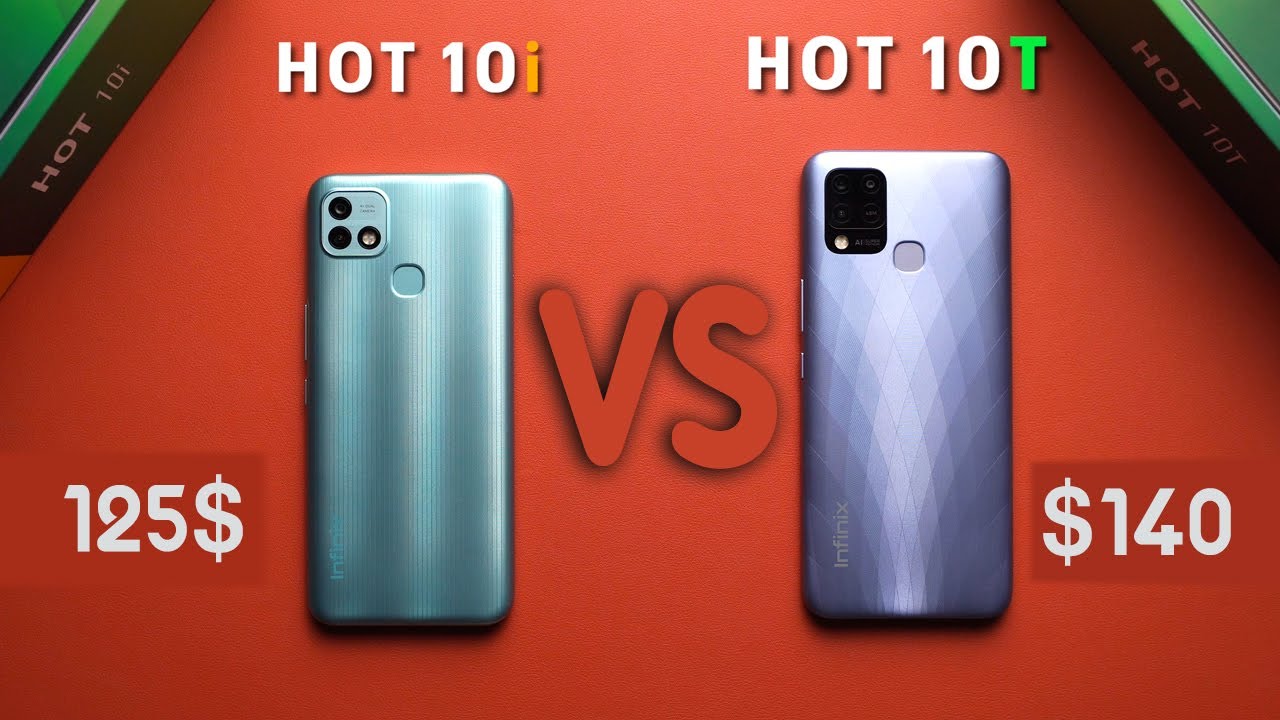 مميزات وعيوب انفينكس hot 10i و انفينكس hot 10T