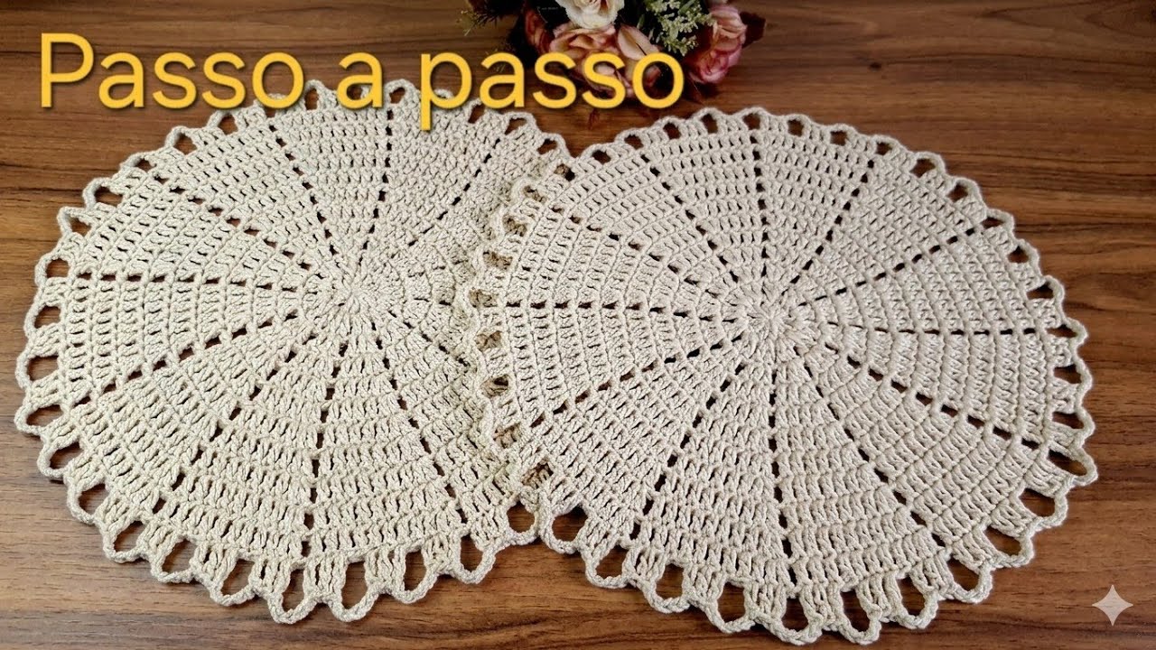 SOUSPLAT MEGA FÁCIL/SUPLA DE CROCHÊ/TOALHINHA DE CROCHÊ #supla #toalhinha 