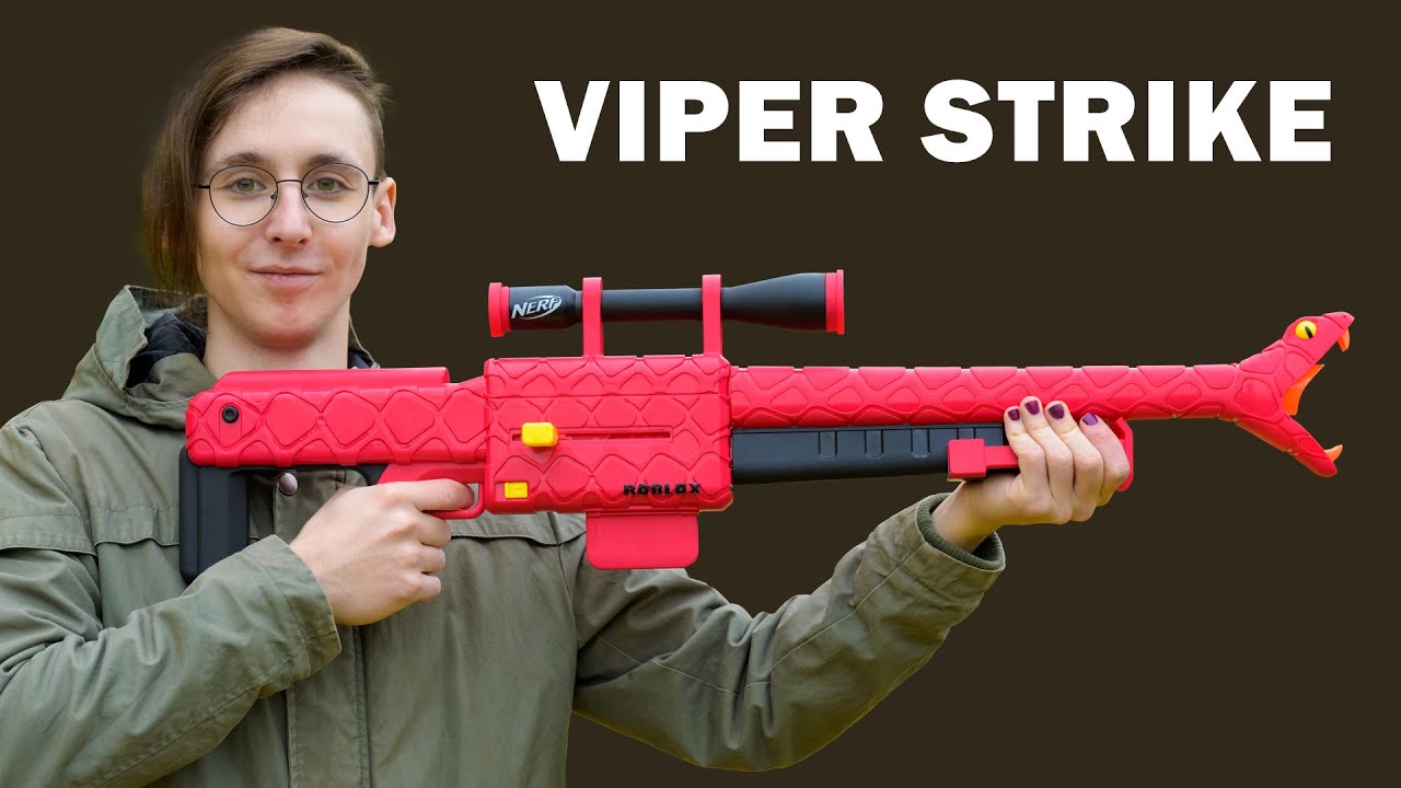 Nerf Roblox Viper Strike - Unboxing, Review & Test | MagicBiber [deutsch]