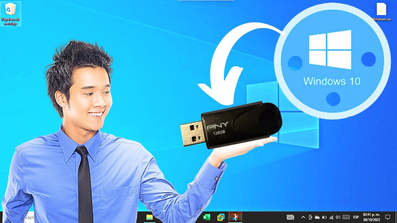Como descargar Windows 10 en USB