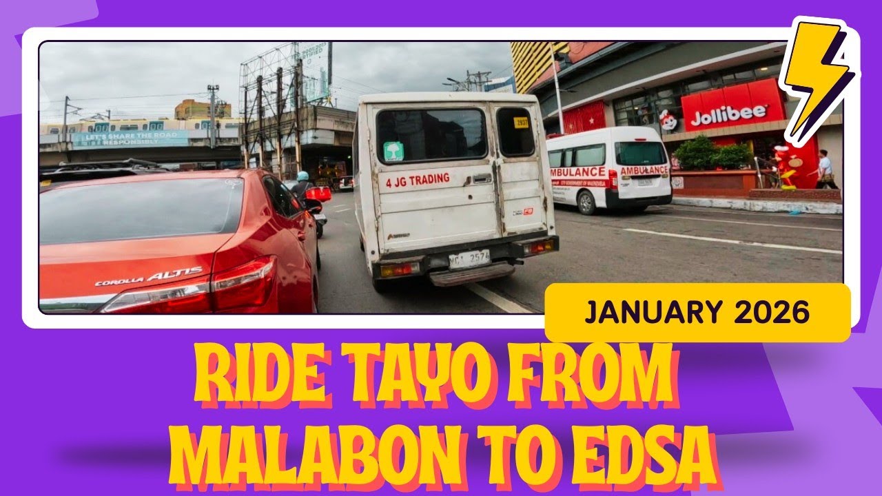 RIDE TAYO FROM MALABON TO EDSA 