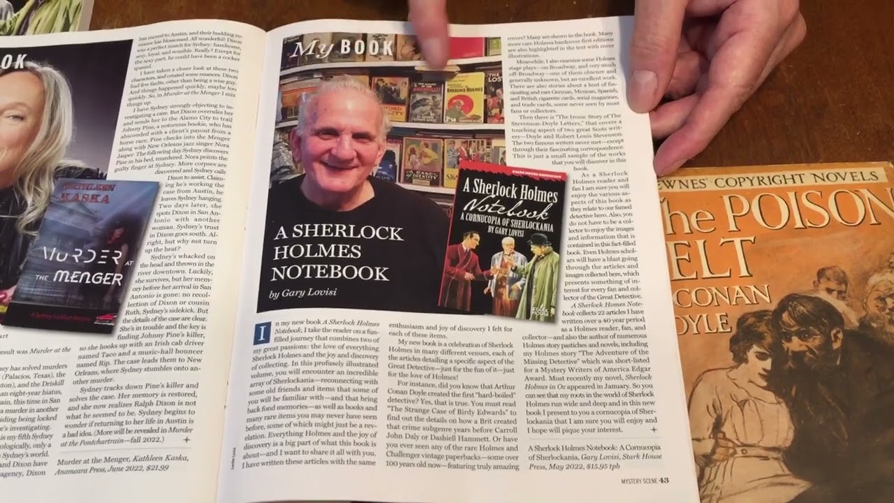 Hot Off The Presses! “A Sherlock Holmes Notebook” Stark House Press- Episode #263