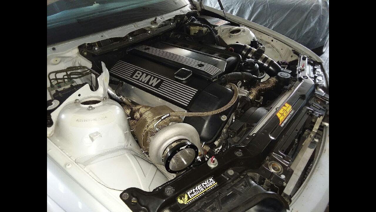 BMW E46 Turbo Build Upgrade Parts Install #2 Audi MAF