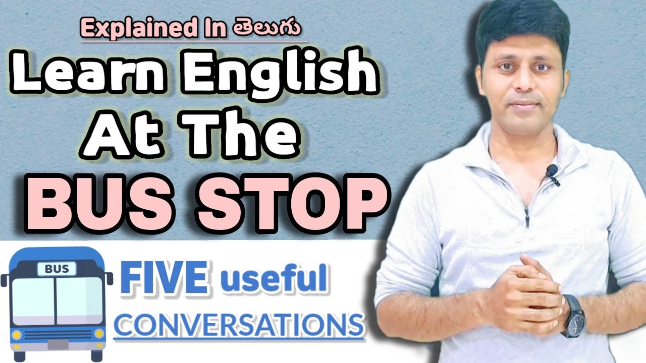 English Conversation at a Bus Station |Bus stop Conversation |SKILLS WINDOW 
