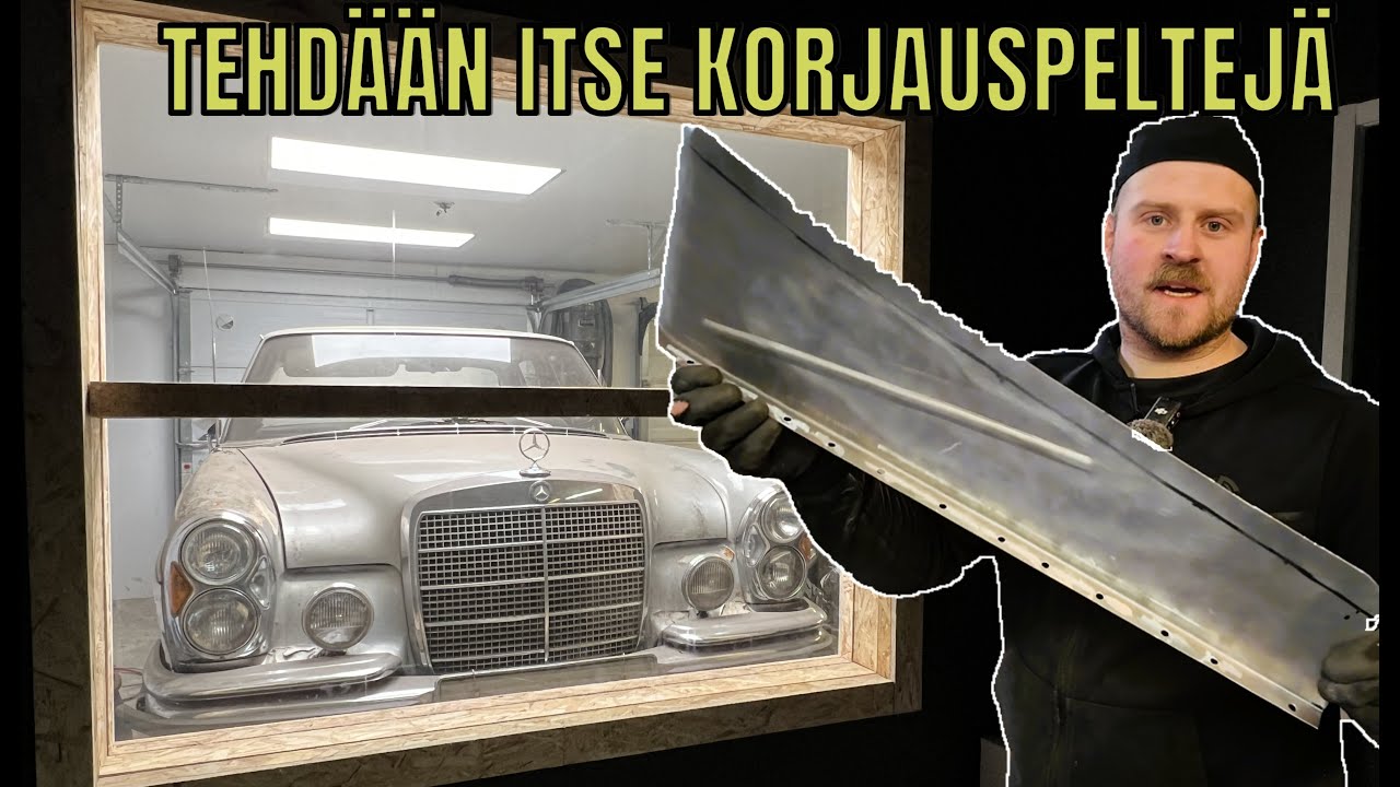 W108 280SE VAIHDETAAN PYÖRÄNKAARI