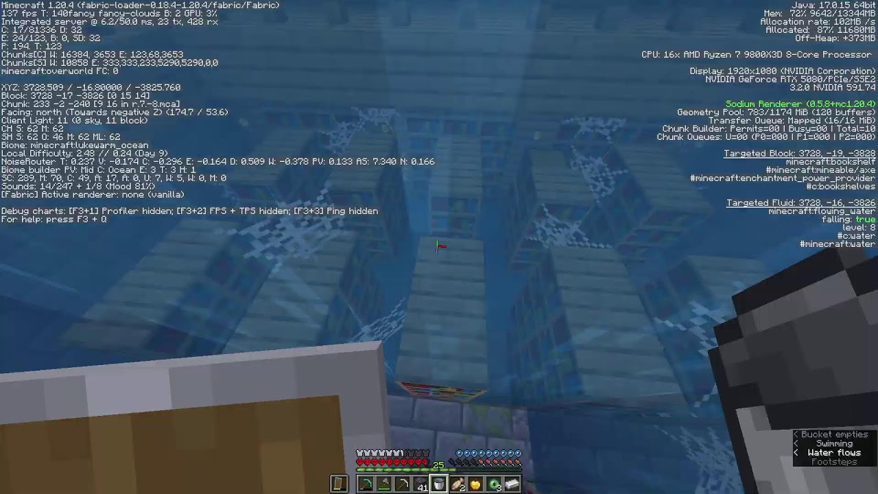 minecraft - mio 澪 回転