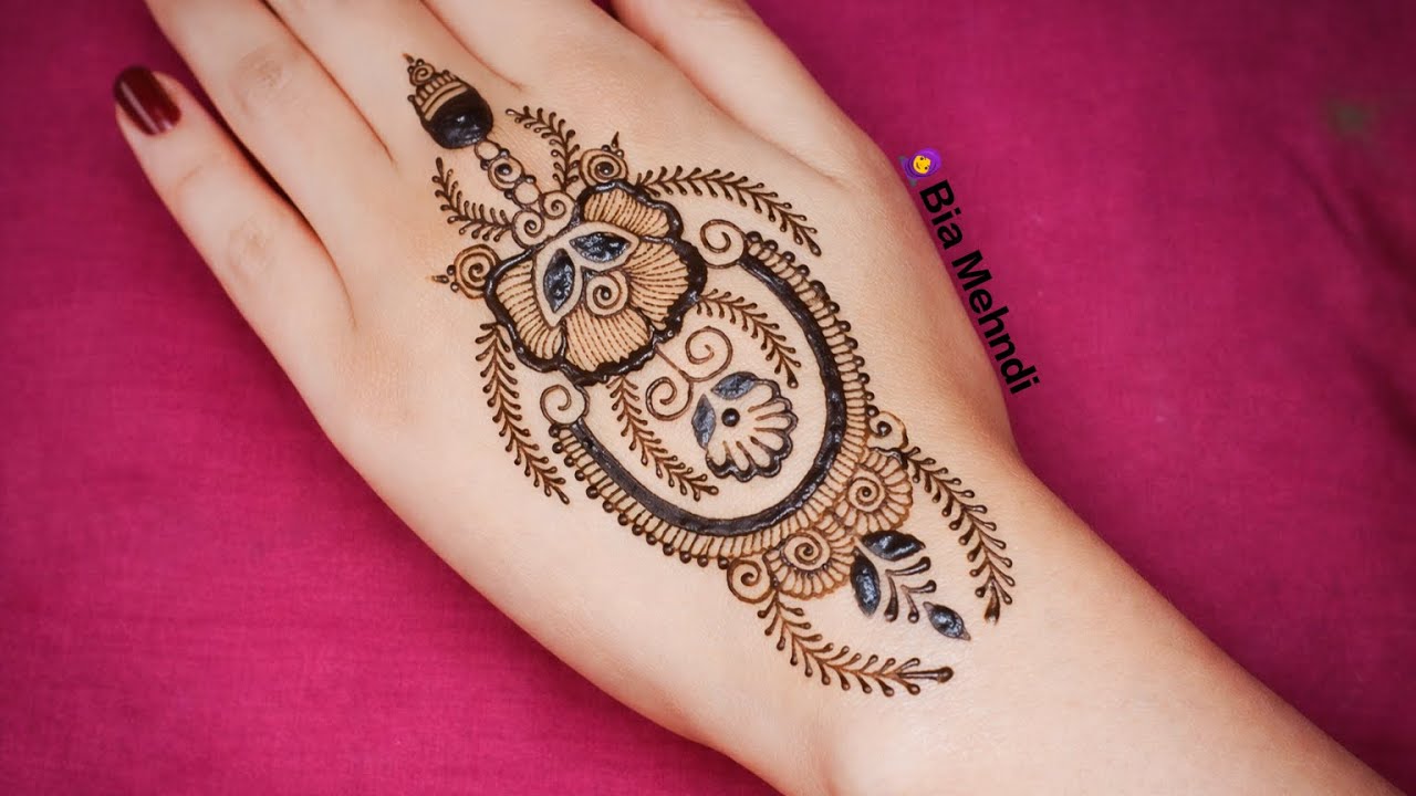 Very beautiful stylish mehndi design | New mehndi design | Simple mehndi design | Mehandi design 