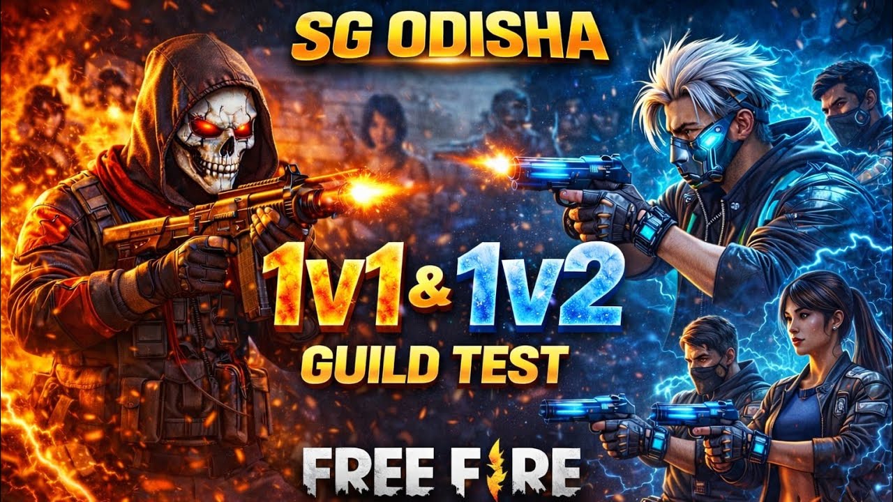 ODISHA TOKA IS LIVE NOW 🔴 1V1 AND 1V2 HARDEST GUILD TEST ⚔️ କିଏ ଦେଇପାରିବ ଆସ JAY JAGANNATH 🚩🙏