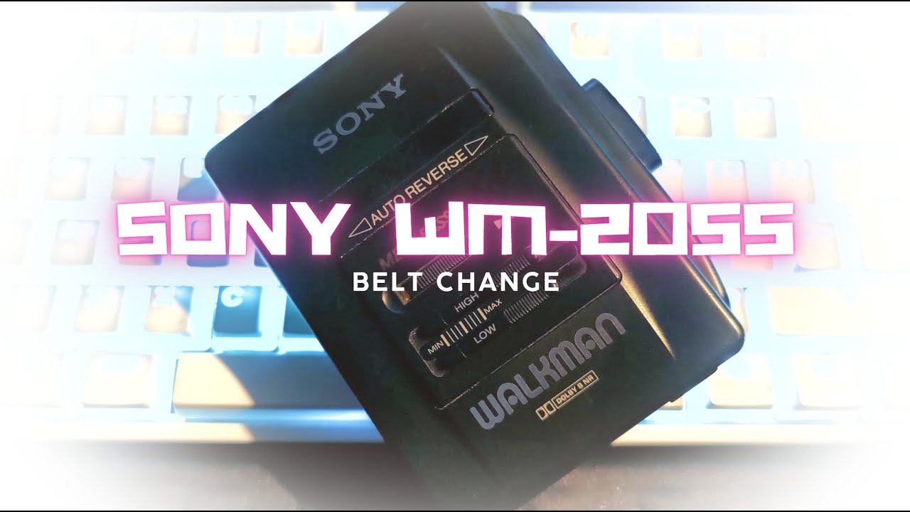 Sony Walkman WM-2055 Belt Change