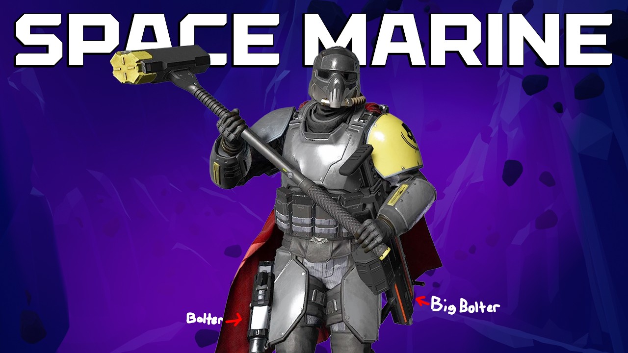 Space Marine 2 Assault Loadout in Helldivers 2