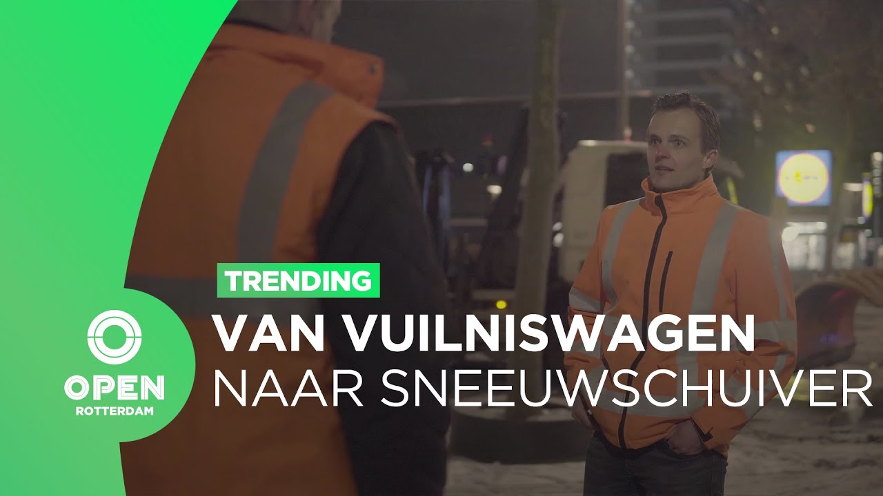 Van vuilnis ophalen naar sneeuw schuiven met omgebouwde vuilniswagens | Trending