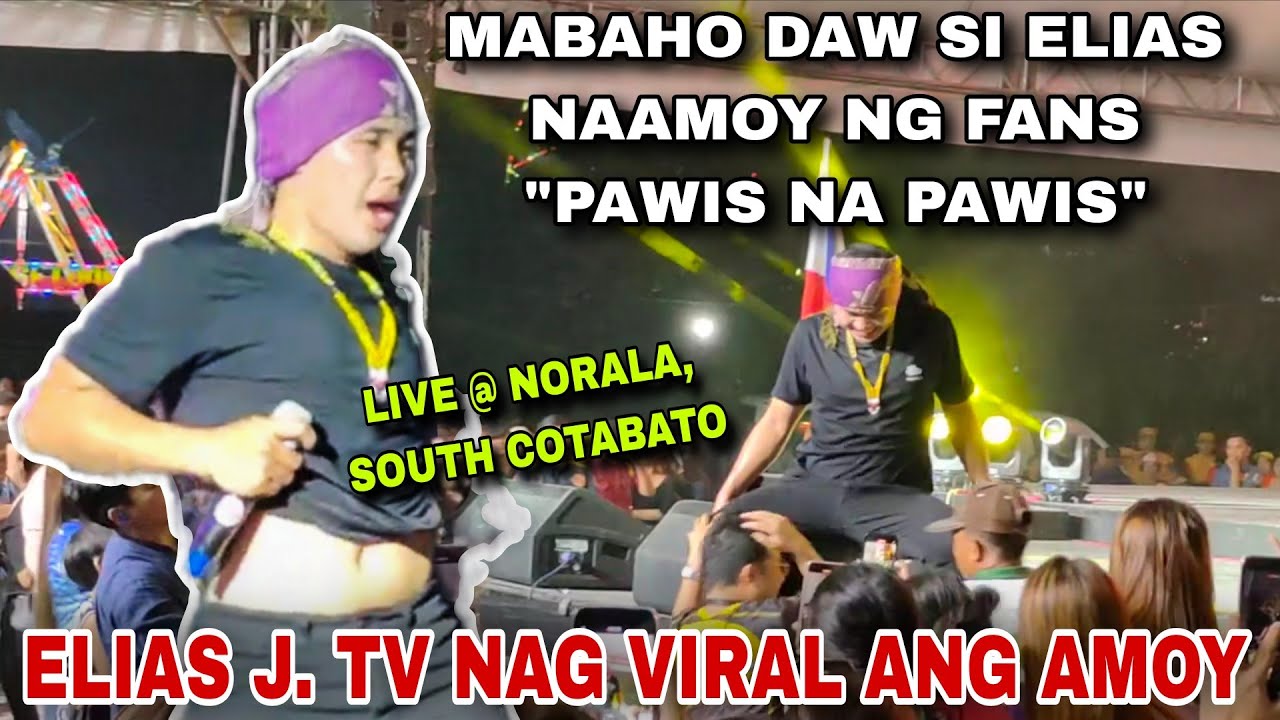 ELIAS J. TV - MABAHO DAW SI ELIAS NAAMOY NG MGA FANS 