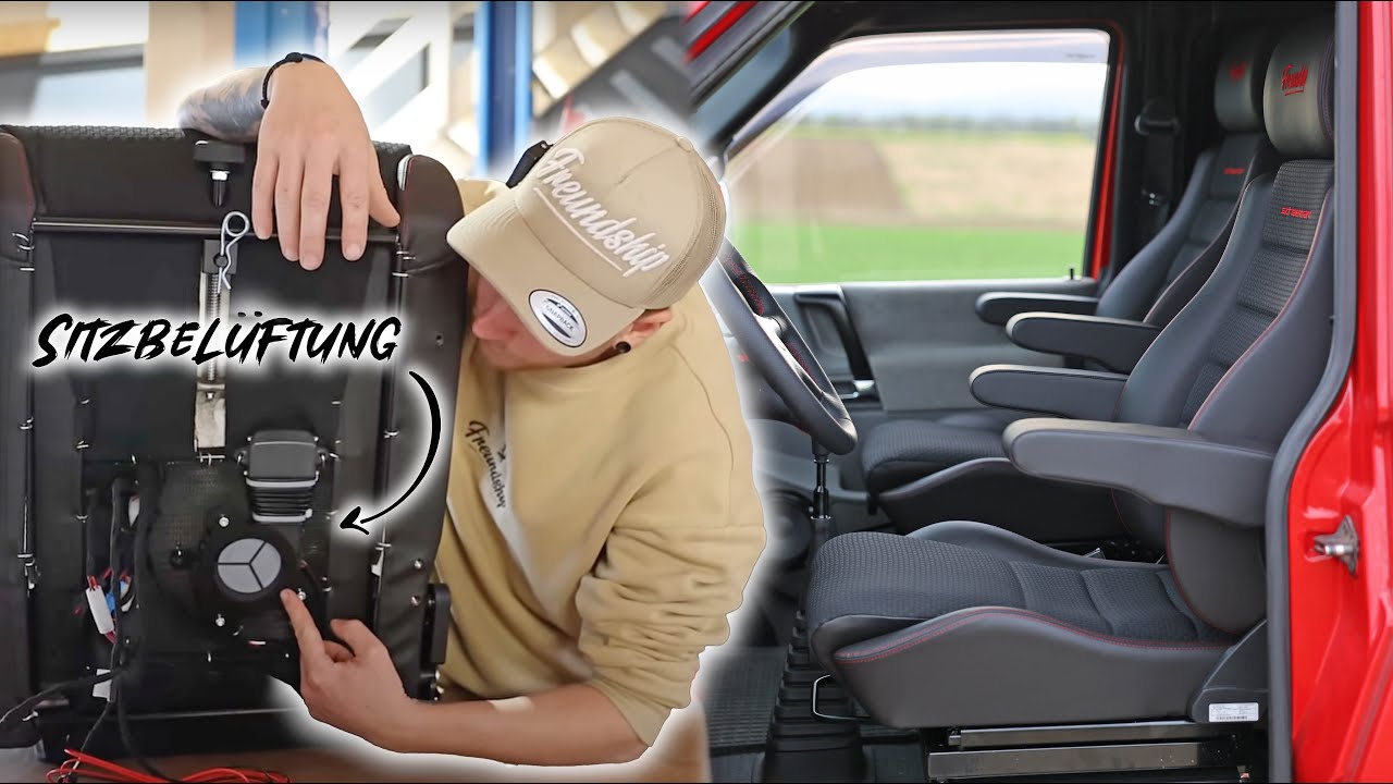 Scheelmann Einzelsitze mit Drehkonsole für den VW T4!  Inklusive Sitzheizung & Belüftung 🤯