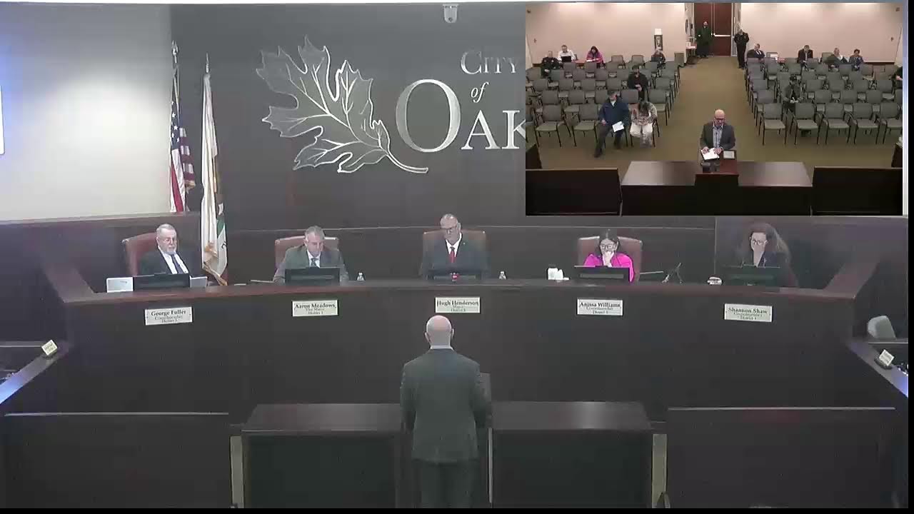 Regular Meeting of the Oakley City Council February 10, 2026