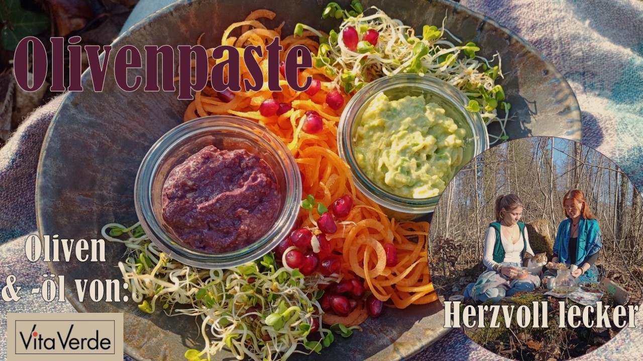 Herzensolivenpaste aus wenigen Zutaten und voll Liebe 🍀