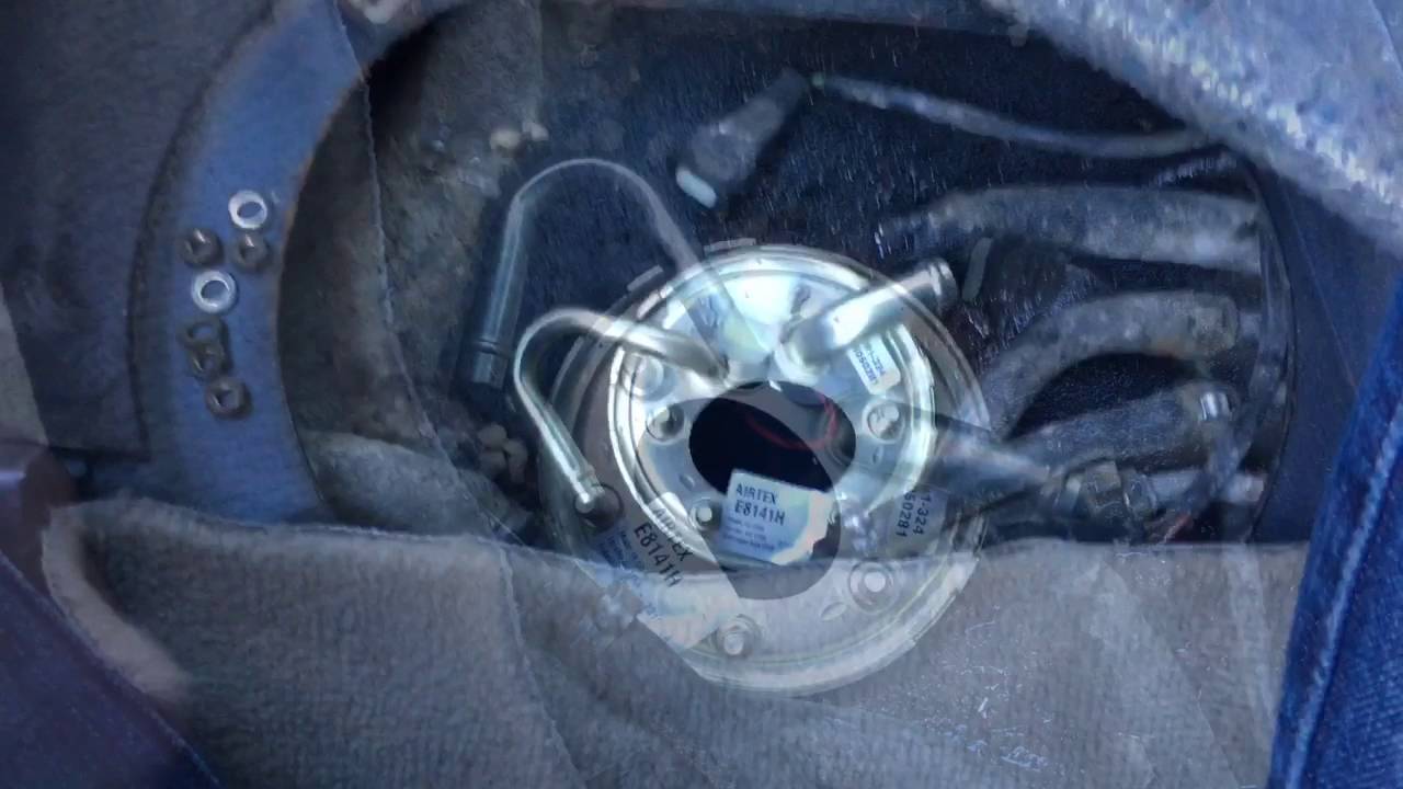 1988 BMW E30 M3 low pressure fuel pump DIY