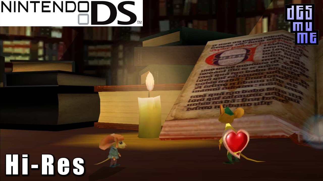 The Tale of Despereaux - Nintendo DS Gameplay High Resolution (DeSmuME)