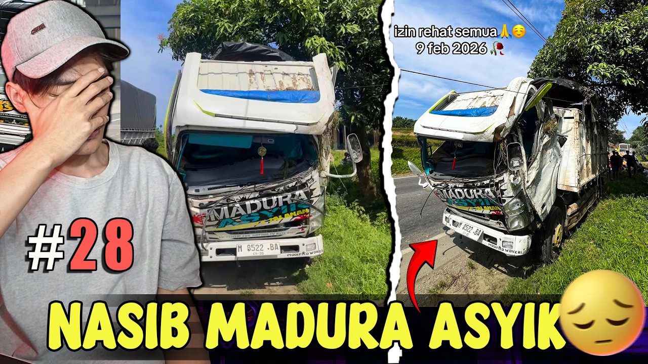 KOMPILASI KECELAKAAN BUS & TRUK DI INDONESIA - VOL 28