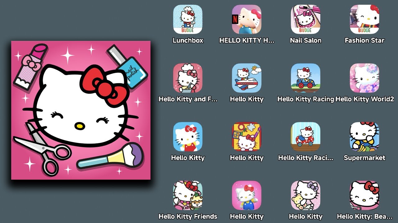 Салон красоты Hello Kitty - Последнее обновление игры в формате APK - Обзор игрового процесса на ...