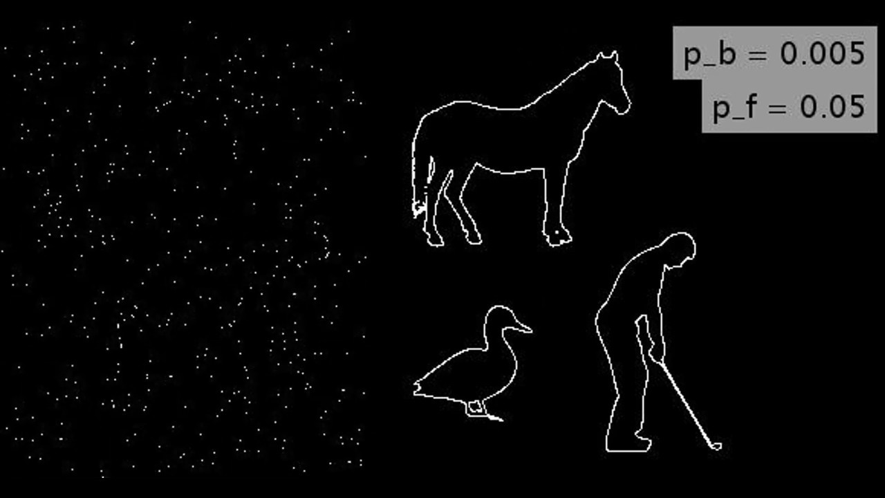 Seeing Things in Random-Dot Videos - Report - Illustration 1