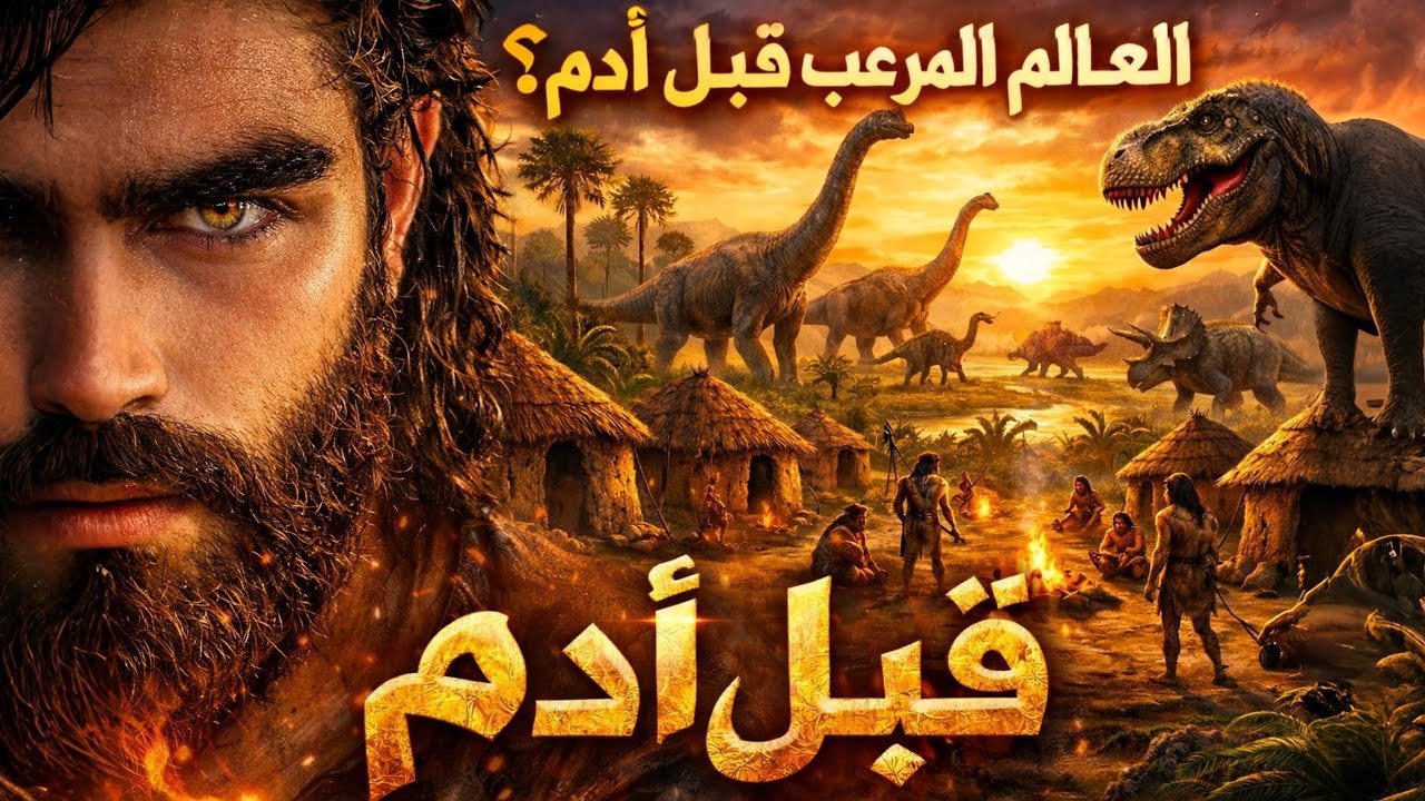 ماذا كان قبل آدم؟ القصة التي أخفاها التاريخ | عالم الجن، حرب الملائكة، وسقوط إبليس قبل خلق الإنسان