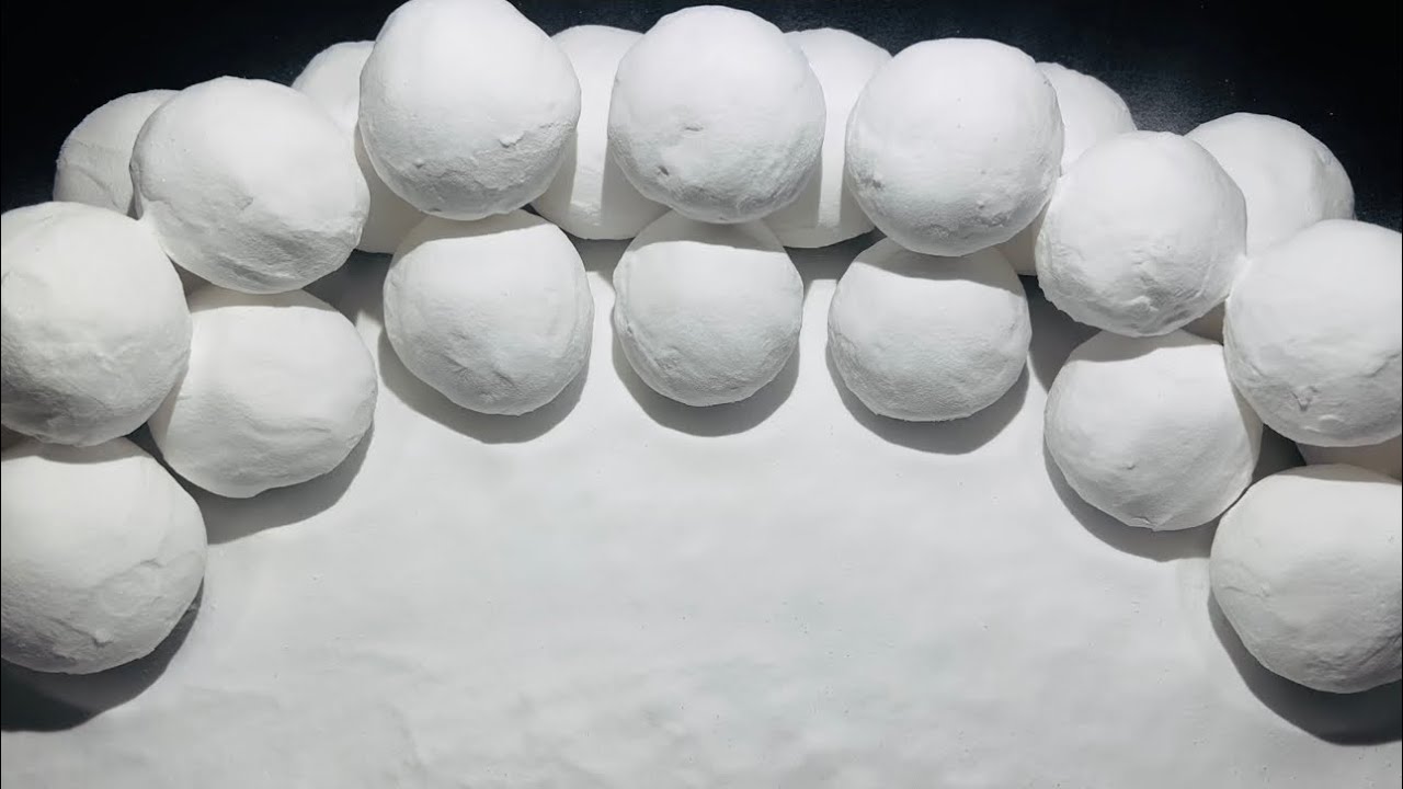 ASMR baking soda | 30 mins pure white crush | sleeping aid | oddly satisfying